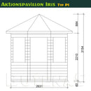 Butenas Pavillon IRIS - offen