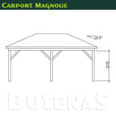 Butenas Carport MAGNOLIE