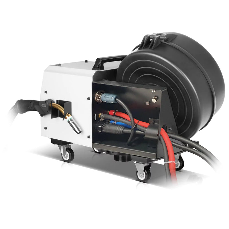 STAHLWERK Schweißgerät MIG MAG 400 Pro Vollausstattung Vollsynergischer, wassergekühlter IGBT Inverter mit 400 A und Puls-Funktion 3-in-1 Kombi-Schweißanlage MIG MAG | MMA | Lift-TIG