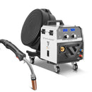 STAHLWERK Schweißgerät MIG MAG 400 Pro Vollsynergischer, wassergekühlter IGBT Inverter mit 400 A und Puls-Funktion 3-in-1 Kombi-Schweißanlage MIG MAG | MMA | Lift-TIG