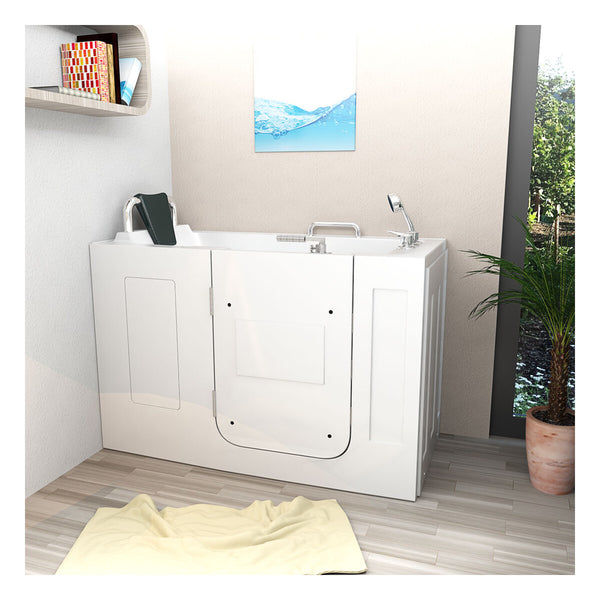 Acqua Vapore Senioren Sitzbadewanne Sitzwanne Badewanne mit Tür Pool S07-A-L 140cm