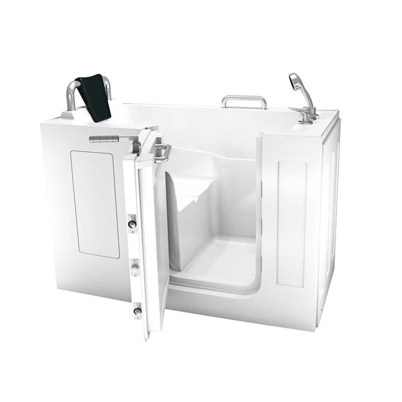 Acqua Vapore Senioren Sitzbadewanne Sitzwanne Badewanne mit Tür Pool S07-A-L 140cm