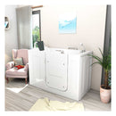 Acqua Vapore Senioren Sitzbadewanne Sitzwanne Badewanne mit Tür Pool S07-B-L 140cm