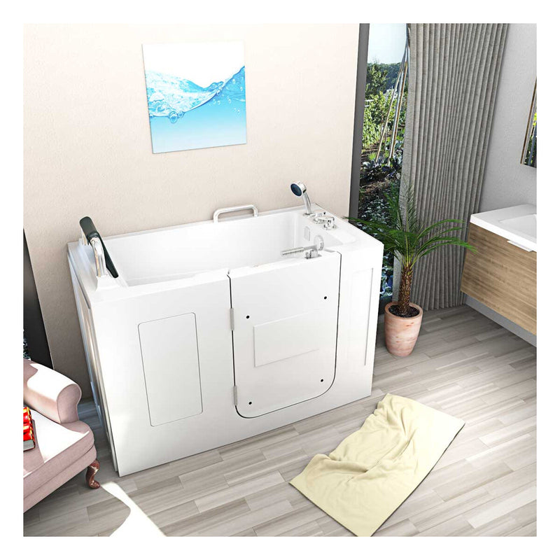 Acqua Vapore Senioren Sitzbadewanne Sitzwanne Badewanne mit Tür Pool S07-B-L 140cm