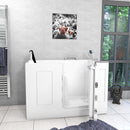 Acqua Vapore Senioren Sitzbadewanne Sitzwanne Badewanne mit Tür Pool S07-B-R 140cm