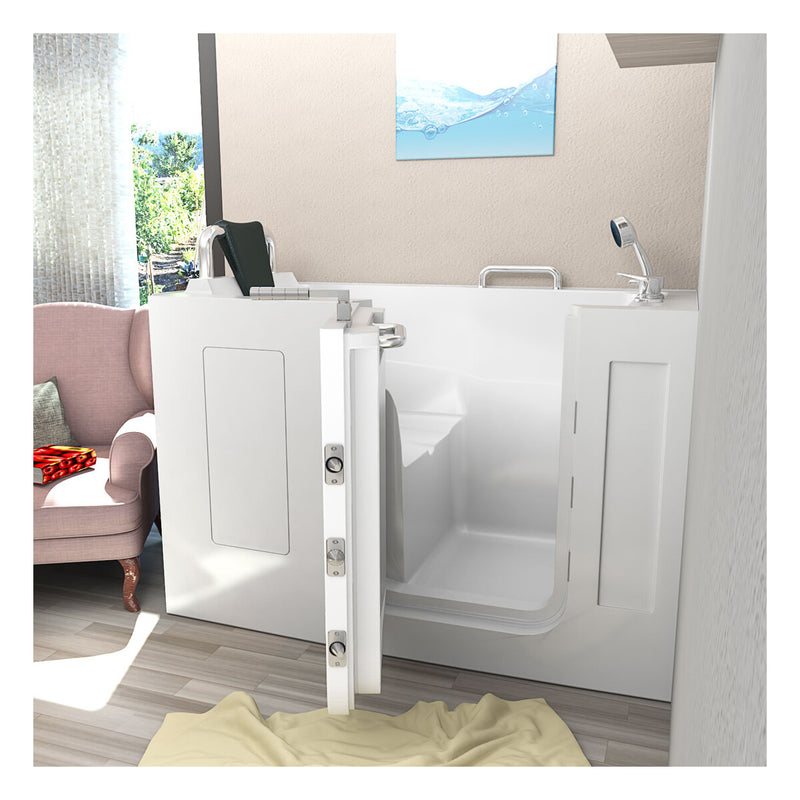 Acqua Vapore Senioren Sitzbadewanne Sitzwanne Badewanne mit Tür Pool S07-C-L 140cm