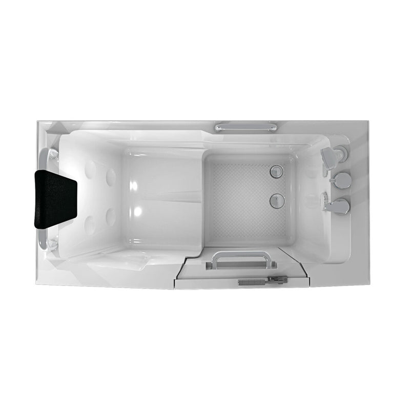 Acqua Vapore Senioren Sitzbadewanne Sitzwanne Badewanne mit Tür Pool S07-C-L 140cm