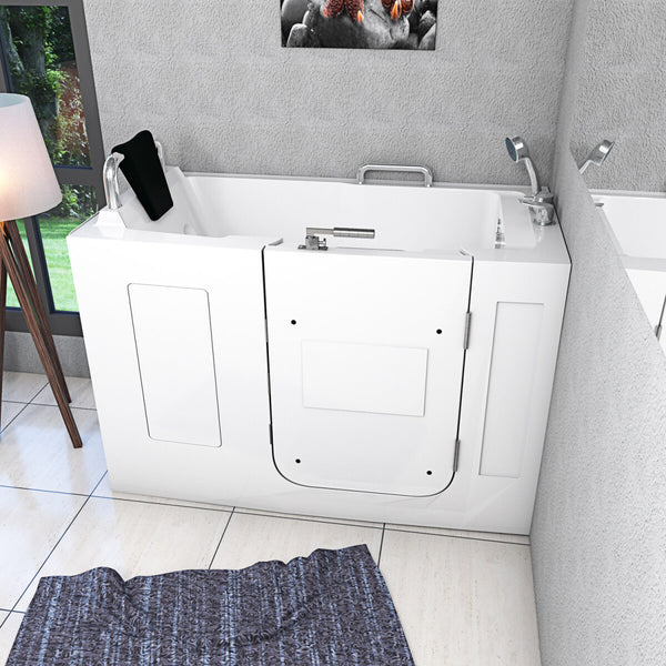 Acqua Vapore Senioren Sitzbadewanne Sitzwanne Badewanne mit Tür Pool S07-C-R 140cm