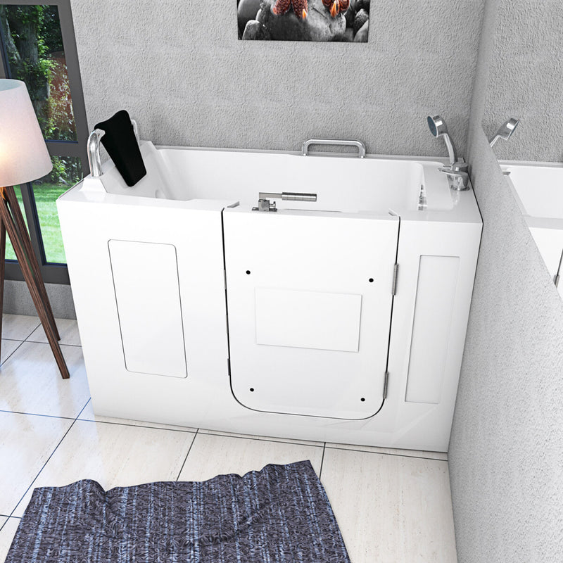 Acqua Vapore Senioren Sitzbadewanne Sitzwanne Badewanne mit Tür Pool S07-C-R 140cm