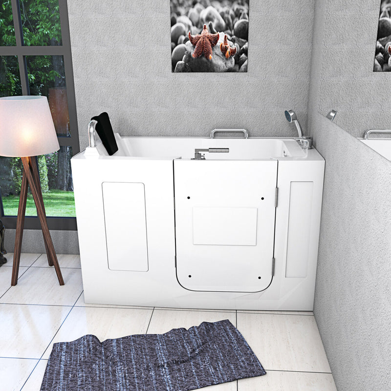 Acqua Vapore Senioren Sitzbadewanne Sitzwanne Badewanne mit Tür Pool S07-C-R 140cm