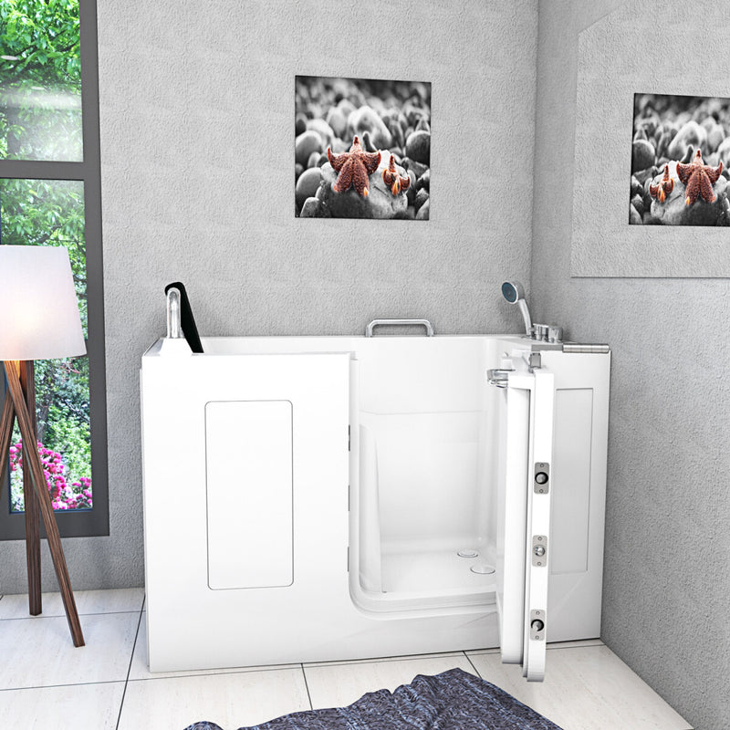 Acqua Vapore Senioren Sitzbadewanne Sitzwanne Badewanne mit Tür Pool S07-C-R 140cm