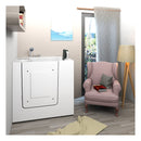 Acqua Vapore Senioren Sitzbadewanne Sitzwanne Badewanne mit Tür S02-A-R 78x100 cm