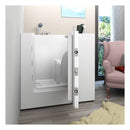 Acqua Vapore Senioren Sitzbadewanne Sitzwanne Badewanne mit Tür S02-A-R 78x100 cm