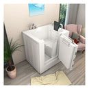 Acqua Vapore Senioren Sitzbadewanne Sitzwanne Badewanne mit Tür S02-B-R 100x78 cm