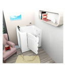 Acqua Vapore Senioren Sitzbadewanne Sitzwanne Badewanne mit Tür S02-C-L 100x78 cm