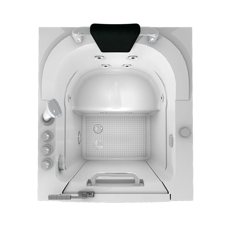 Acqua Vapore Senioren Wanne Sitzbadewanne Sitzwanne Whirlpool mit Tür Pool S10-TH-WP