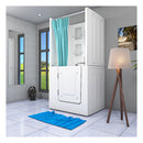 Acqua Vapore Seniorendusche und Kombination Wanne mit Whirlpool S02D-WP-B-L 100x78x205cm