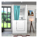 Acqua Vapore Seniorendusche und Kombination Wanne mit Whirlpool S02D-WP-TH-B-L 100x78x205cm