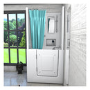 Acqua Vapore Seniorendusche und Kombination Wanne mit Whirlpool S02D-WP-TH-C-L 100x78x205cm