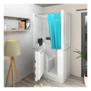 Acqua Vapore Seniorendusche und Kombination Wanne mit Whirlpool S08D-WP-A-L 68x110x205cm