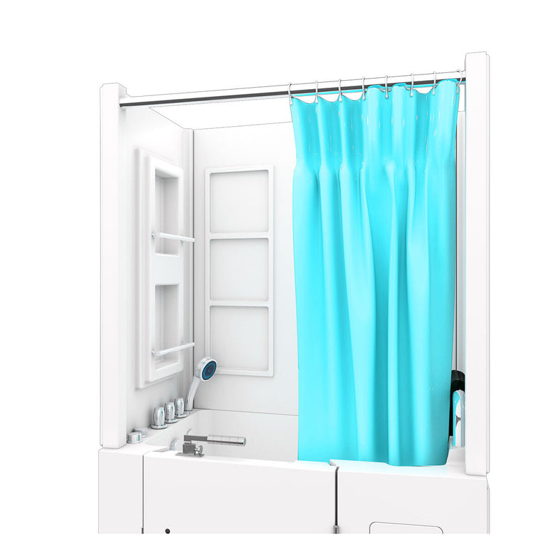 Acqua Vapore Seniorendusche und Kombination Wanne mit Whirlpool S08D-WP-TH-A-R 68x110x205cm