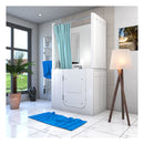 Acqua Vapore Seniorendusche und Kombination Wanne mit Whirlpool S08D-WP-TH-B-L 110x68x205cm