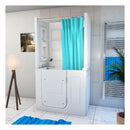 Acqua Vapore Seniorendusche und Kombination Wanne mit Whirlpool S08D-WP-TH-B-R 110x68x205cm