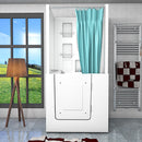 Acqua Vapore Seniorendusche und Sitzwanne Kombination Wanne mit Tür S02D-B-R 100x78x205cm