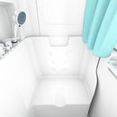 Acqua Vapore Seniorendusche und Sitzwanne Kombination Wanne mit Tür S02D-B-R 100x78x205cm