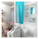 Acqua Vapore Seniorendusche und Sitzwanne Kombination Wanne mit Tür S02D-C-L 100x78x205cm