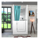 Acqua Vapore Seniorendusche und Sitzwanne Kombination Wanne mit Tür S02D-TH-B-L 100x78x205cm