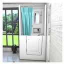 Acqua Vapore Seniorendusche und Sitzwanne Kombination Wanne mit Tür S02D-TH-C-L 100x78x205cm