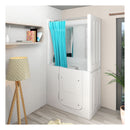 Acqua Vapore Seniorendusche und Sitzwanne Kombination Wanne mit Tür S08D-A-L 68x110x205cm