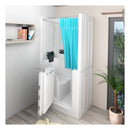 Acqua Vapore Seniorendusche und Sitzwanne Kombination Wanne mit Tür S08D-A-L 68x110x205cm