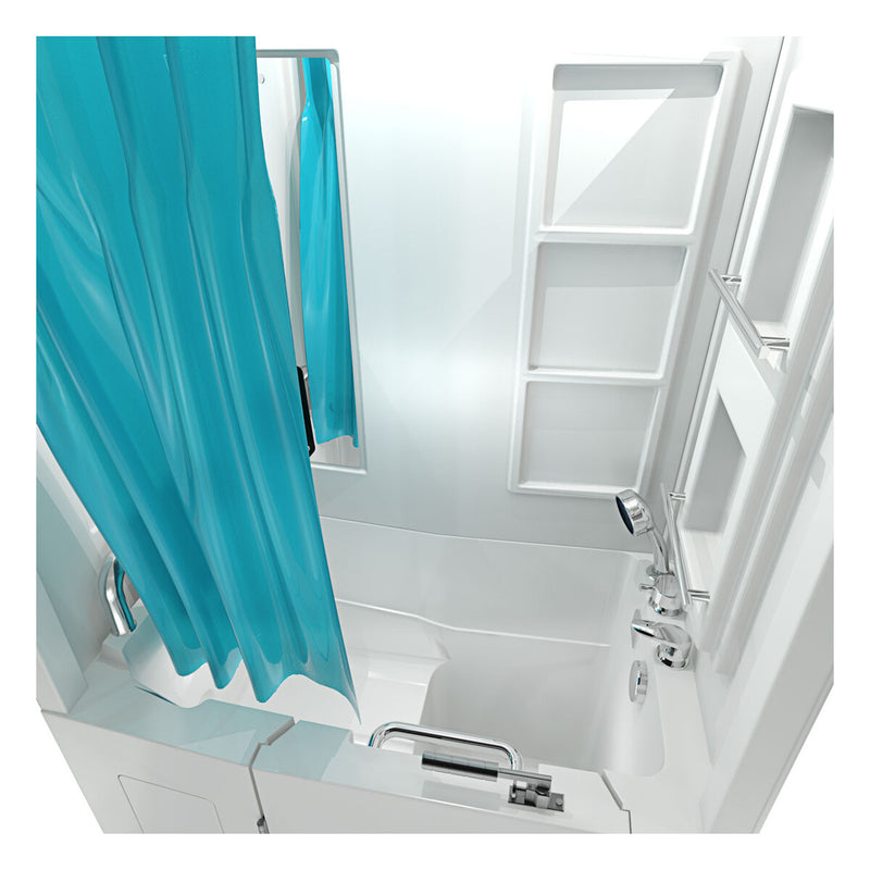 Acqua Vapore Seniorendusche und Sitzwanne Kombination Wanne mit Tür S08D-A-L 68x110x205cm