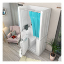 Acqua Vapore Seniorendusche und Sitzwanne Kombination Wanne mit Tür S08D-B-L 110x68x205cm