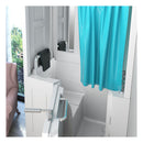 Acqua Vapore Seniorendusche und Sitzwanne Kombination Wanne mit Tür S08D-C-L 110x68x205cm