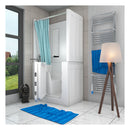 Acqua Vapore Seniorendusche und Sitzwanne Kombination Wanne mit Tür S08D-TH-A-L 68x110x205cm