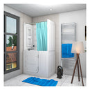 Acqua Vapore Seniorendusche und Sitzwanne Kombination Wanne mit Tür S08D-TH-A-R 68x110x205cm