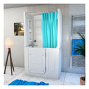 Acqua Vapore Seniorendusche und Sitzwanne Kombination Wanne mit Tür S08D-TH-B-R 110x68x205cm