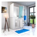 Acqua Vapore Seniorendusche und Sitzwanne Kombination Wanne mit Tür S08D-TH-B-R 110x68x205cm