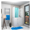 Acqua Vapore Seniorendusche und Sitzwanne Kombination Wanne mit Tür S08D-TH-C-L 110x68x205cm