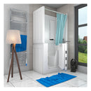 Acqua Vapore Seniorendusche und Sitzwanne Kombination Wanne mit Tür S08D-TH-C-R 110x68x205cm