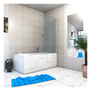 Acqua Vapore Seniorendusche und Sitzwanne Kombination Wanne mit Tür S17D-TH-L-EC 150x75x194cm