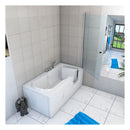 Acqua Vapore Seniorendusche und Sitzwanne Kombination Wanne mit Tür S17D-TH-L-EC 150x75x194cm