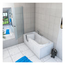Acqua Vapore Seniorendusche und Sitzwanne Kombination Wanne mit Tür S17D-TH-R-EC 75x150x194cm