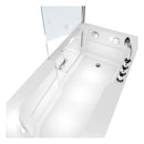 Acqua Vapore Seniorendusche und Sitzwanne Kombination Wanne mit Tür S17D-TH-R-EC 75x150x194cm