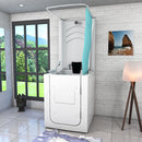 Acqua Vapore Seniorendusche und Sitzwanne Kombination Whirlpool mit Tür S10D-TH-WP 80x90x215cm