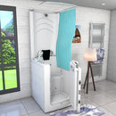 Acqua Vapore Seniorendusche und Sitzwanne Kombination Whirlpool mit Tür S10D-TH-WP 80x90x215cm