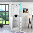 Acqua Vapore Seniorendusche und Sitzwanne Kombination Whirlpool mit Tür S10D-TH-WP 80x90x215cm